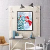 Diamond Painting -DIY Full Square Drill Snowman And Bird