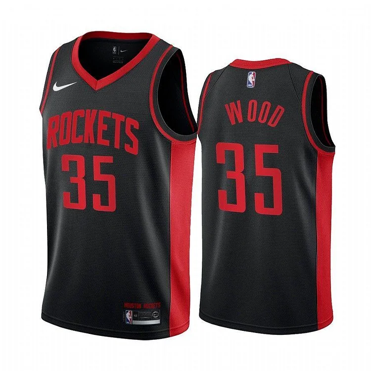 Christian Wood Houston Rockets Earned Jersey