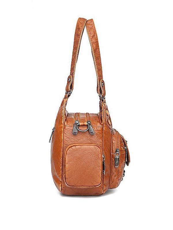 Vintage Studded Utility Baggy Bag