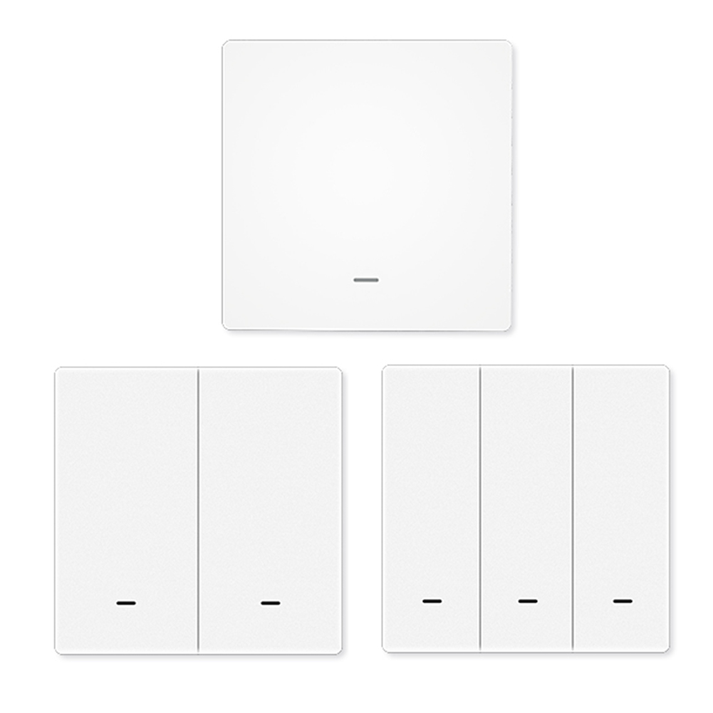 

Tuya Smart Bluetooth-compatible ZigBee Wall Switch Support App Control Hub Required, 1 way, 501 Original