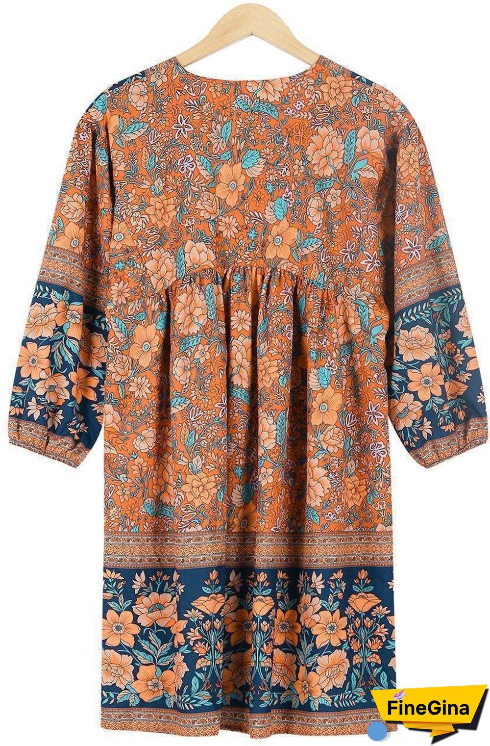 Sweet Child Flower Print Dress