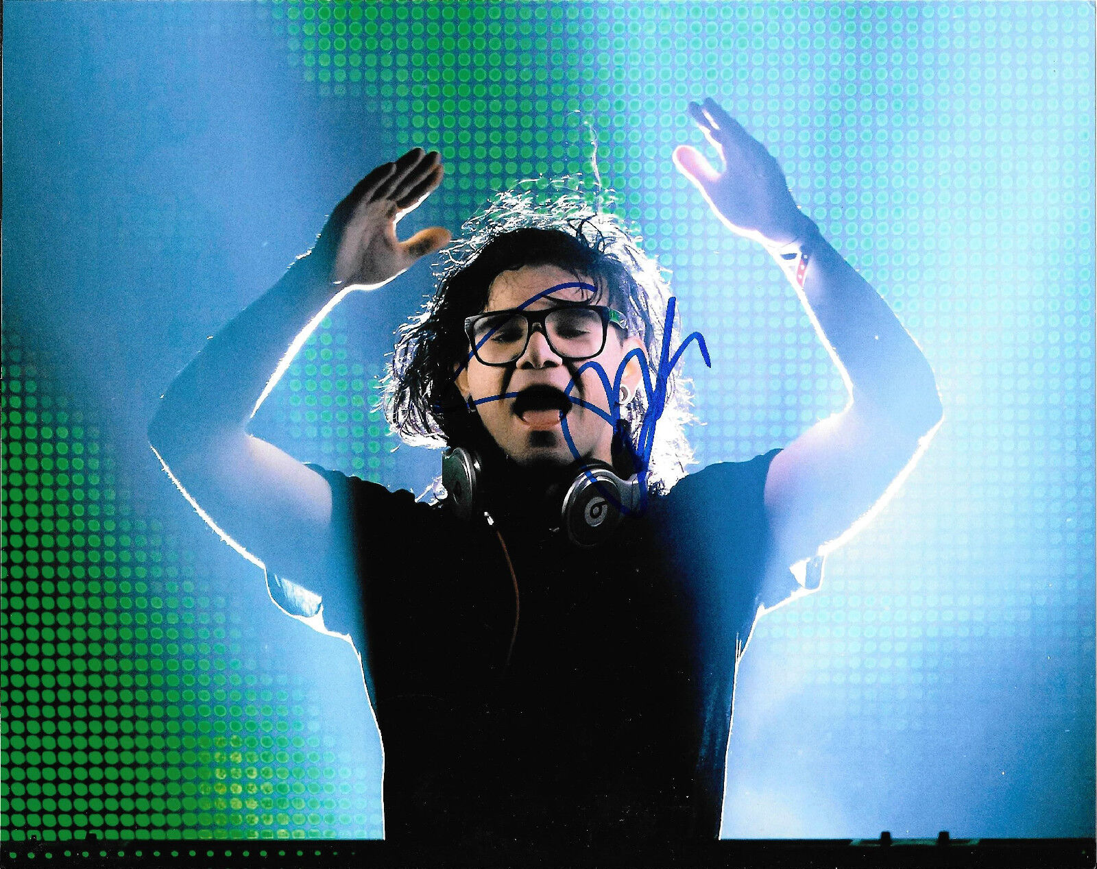 GFA Sonny Moore * DJ SKRILLEX * Signed 8x10 Photo Poster painting AD5 COA