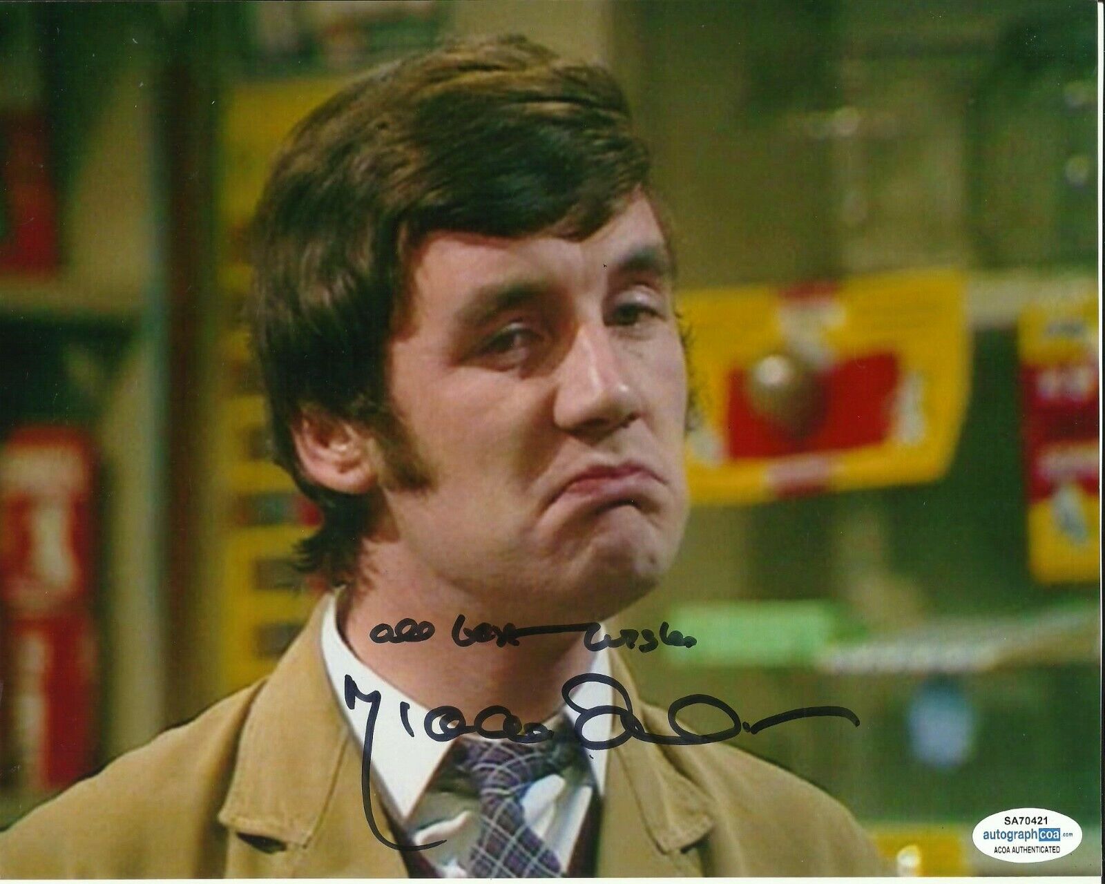 MICHAEL PALIN SIGNED MONTY PYHTON Photo Poster painting UACC REG 242 (1) ALSO ACOA CERTIFIED