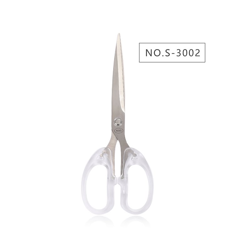 JOURNALSAY 1pc Minimalism Transparent Handle Stationery Scissors