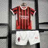 2024/2025 AC Milan Home Football Jersey 1:1 Thai Quality Kids Size