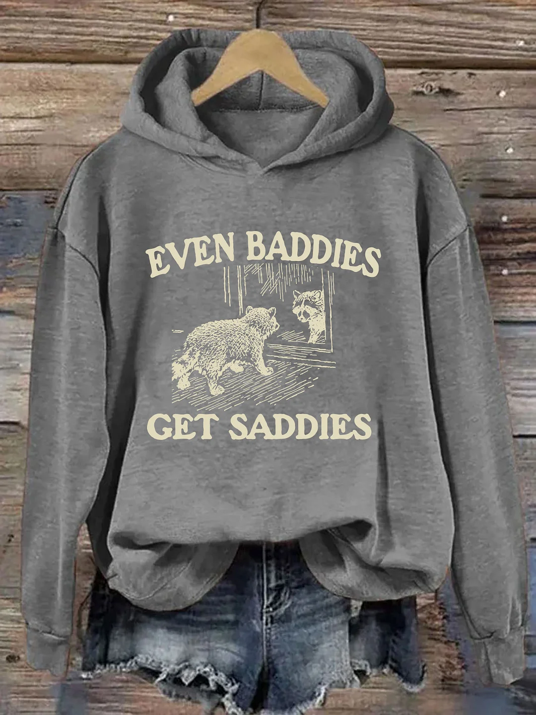 Even Baddies Get Saddies Hoodie