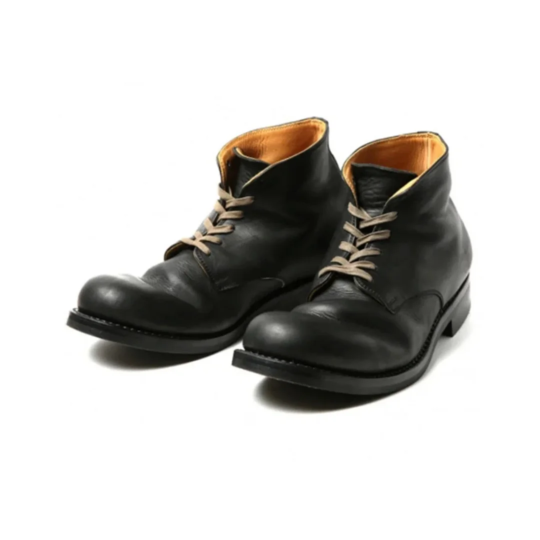 Vintage Round Toe Martin Boots-inspireuse