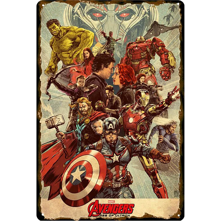 The Avengers - Vintage Tin Signs/Wooden Signs - 8*12Inch/12*16Inch