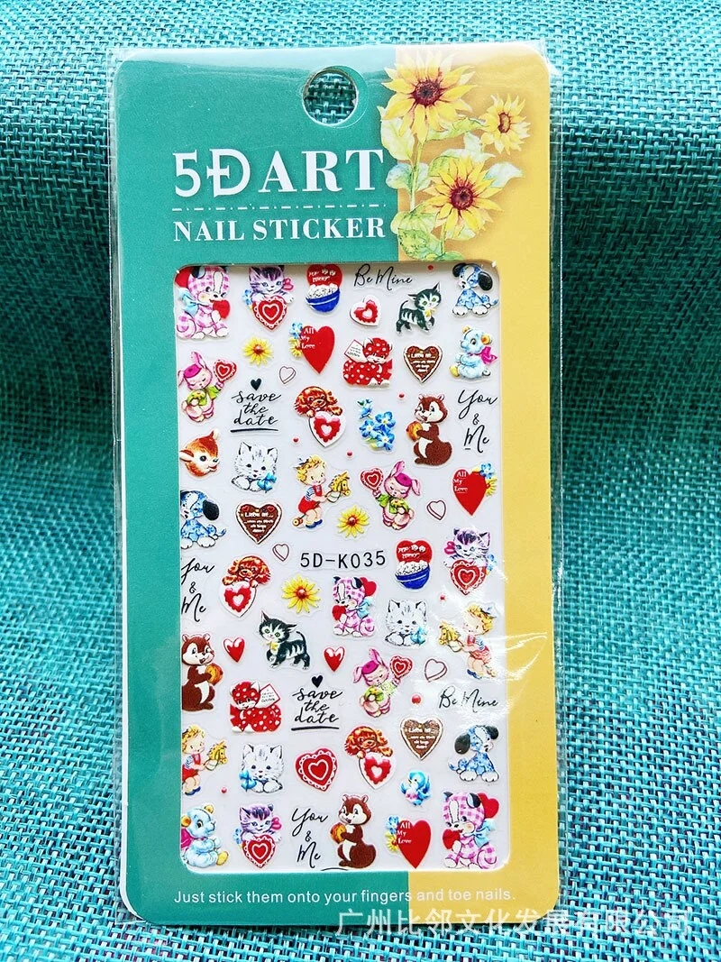 5D Acrylic Nail Sticker Engraved White Snowflakes Flower Sliders Embossed Lace Wedding Nail Art Design Monogram Decals Manicure-Nail Inspo