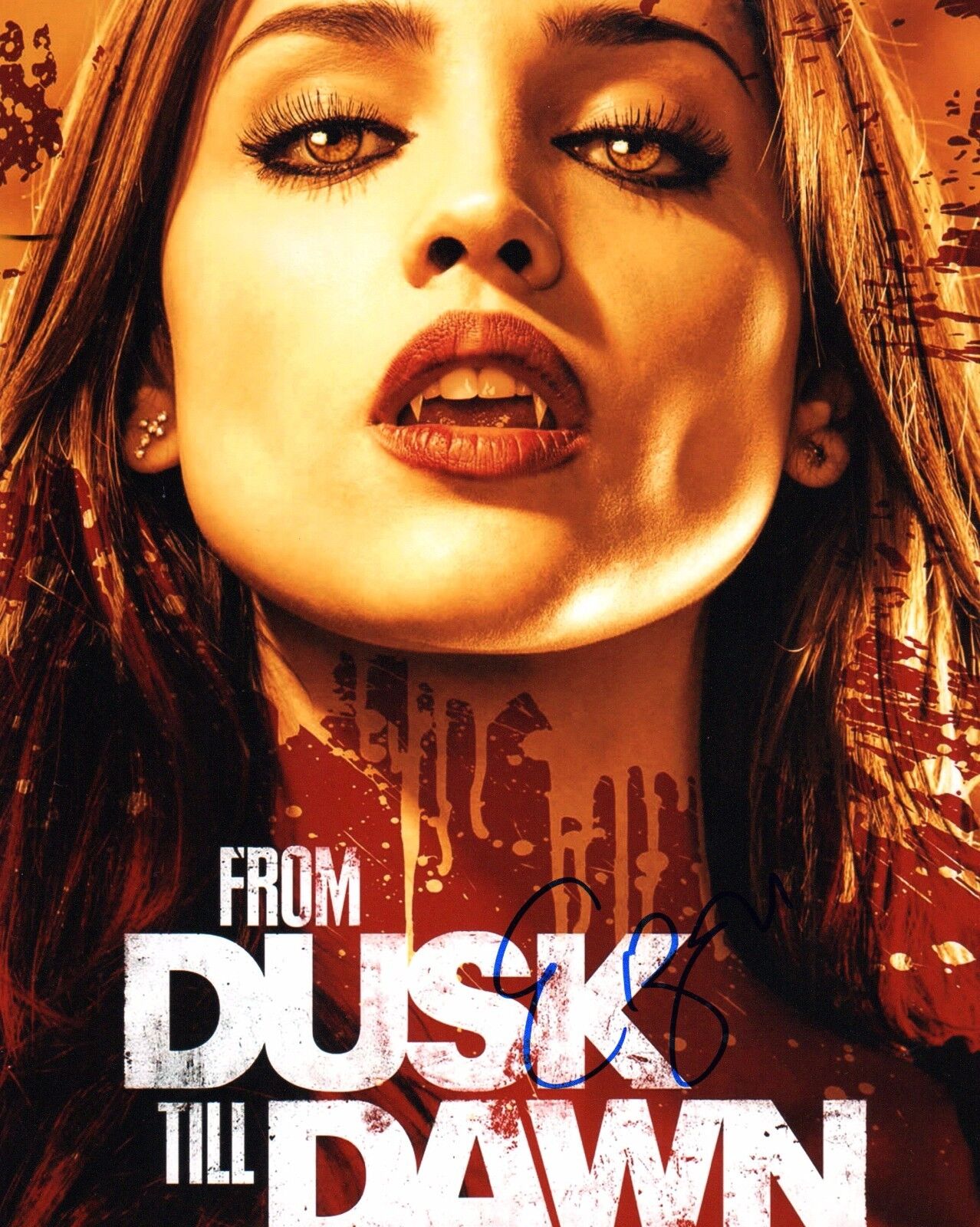 GFA From Dusk Till Dawn * EIZA GONZALEZ * Signed Autograph 8x10 Photo Poster painting E4 COA