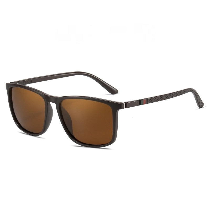 Minimalist Geometric Pc Square Full Frame Men’s Sunglasses