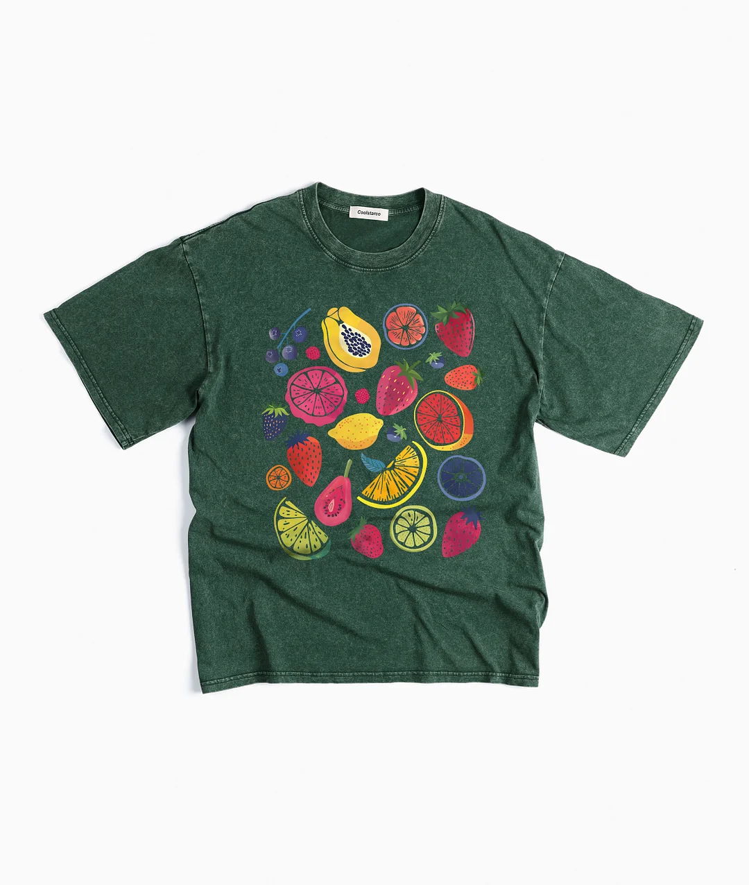Cute Fruit Washed T-shirt