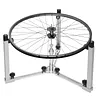 [US Local Warehouse] Universal Bicycle Wheel Truing Weaving Stand Adjustable Bicycle Wheel Lacing Tool Rim-Safe & Foldable Spoke Holder for Efficient Repair and Spoke Braiding