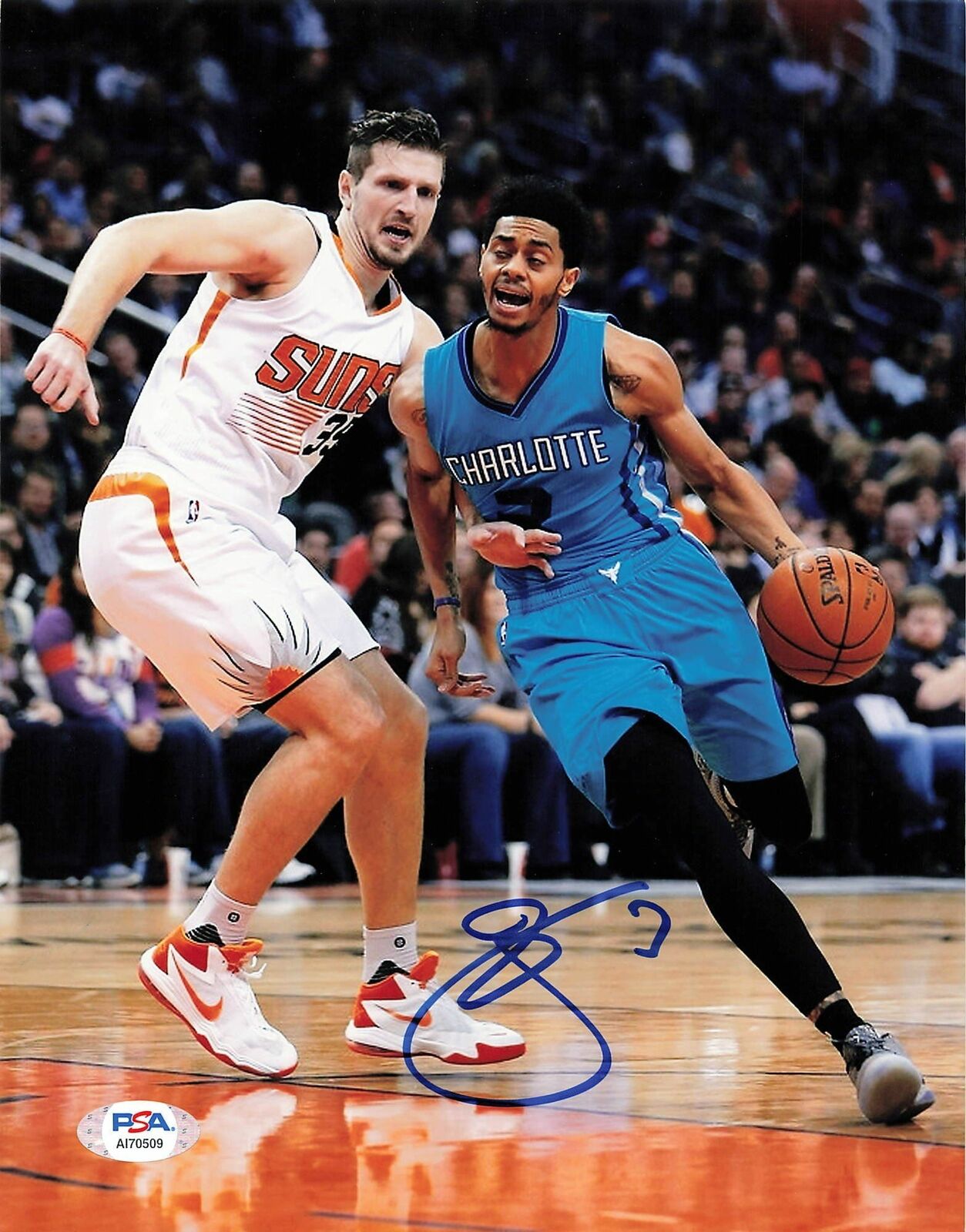 Jeremy Lamb signed 8x10 Photo Poster painting PSA/DNA Charlotte Hornets Autographed