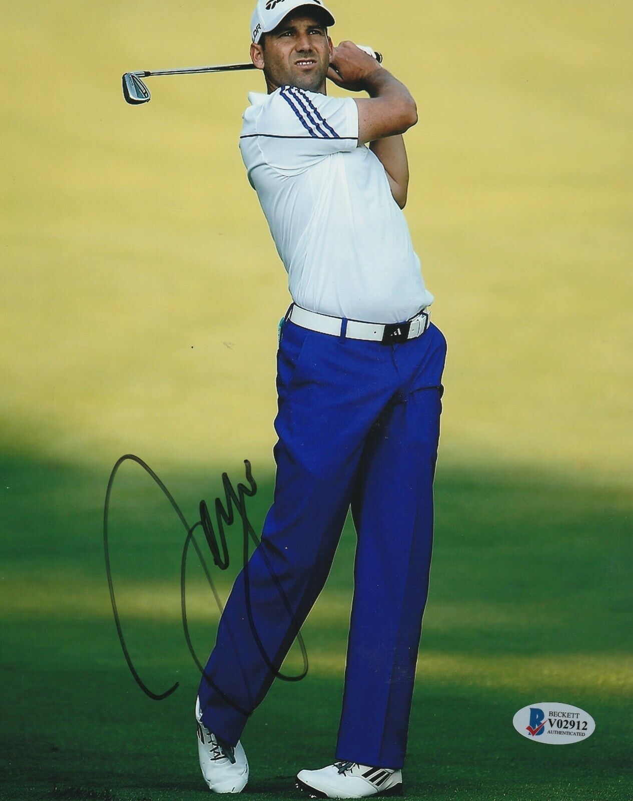 SERGIO GARCIA Signed 8x10 Photo Poster painting with Beckett COA