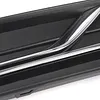 Pair Set Passat Lower Grille Without Fog Light Holes Front Bumper Fog Lamp Light Grille Cover Replacement Parts for Volkswagen B8 US Version 2016 2017 2018