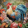 (US Only)4Pcs Chicken - Diamond Painting - Partial Special Shaped Drill (Canvas|30*30cm)