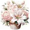 Diamond Painting-DIY Full Round Drill Paper Cup Dessert Bouquet