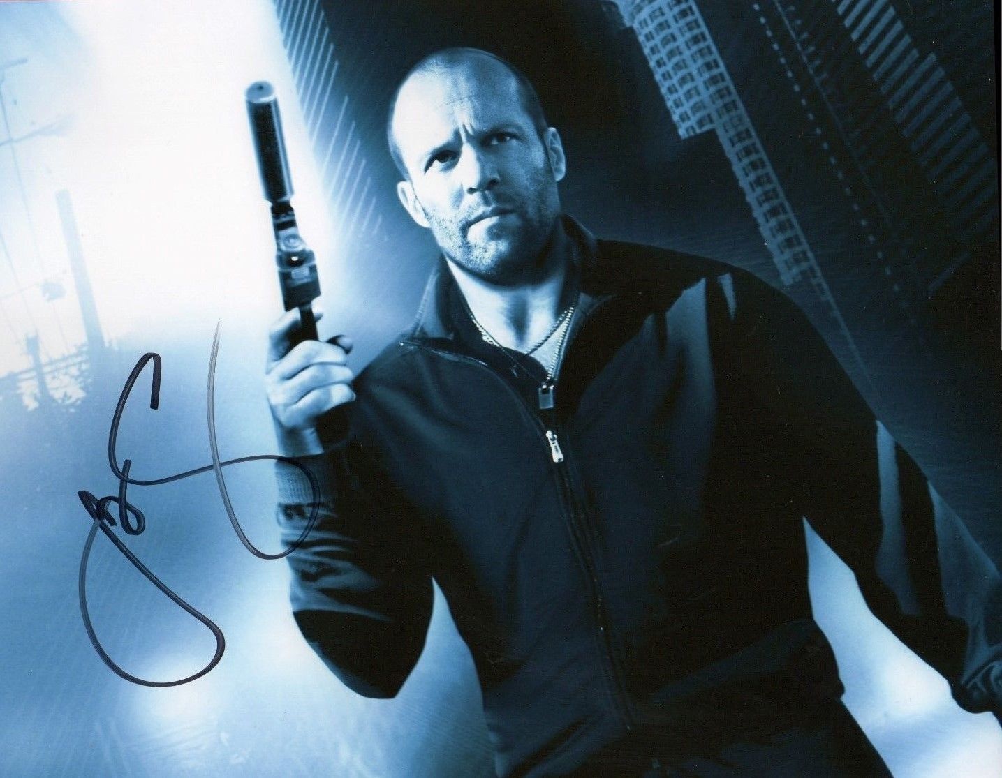 JASON STATHAM AUTOGRAPHED SIGNED A4 PP POSTER Photo Poster painting PRINT