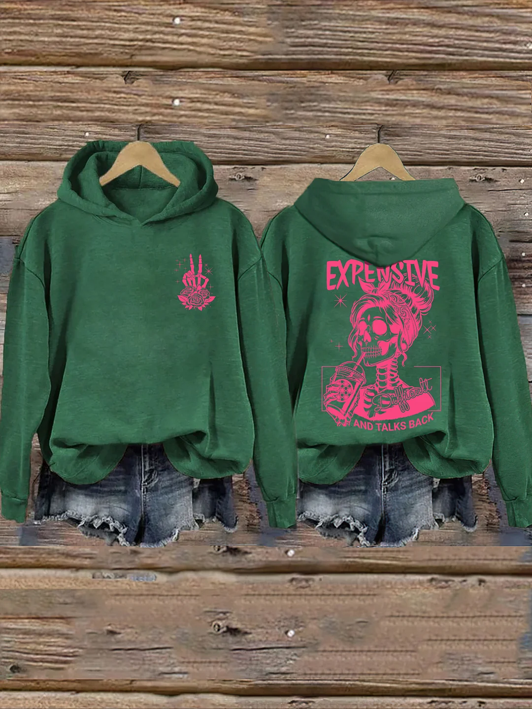 Expensive Difficult And Talks Back Hoodie