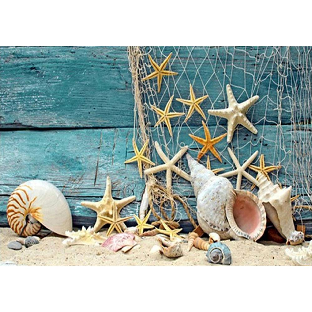 

40*30CM-Round Drill Diamond Painting-Shell, 501 Original