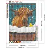 >SALE<5D DIY Full Round Drill Diamond Painting Cattle Kit Home Decoration Art Craft