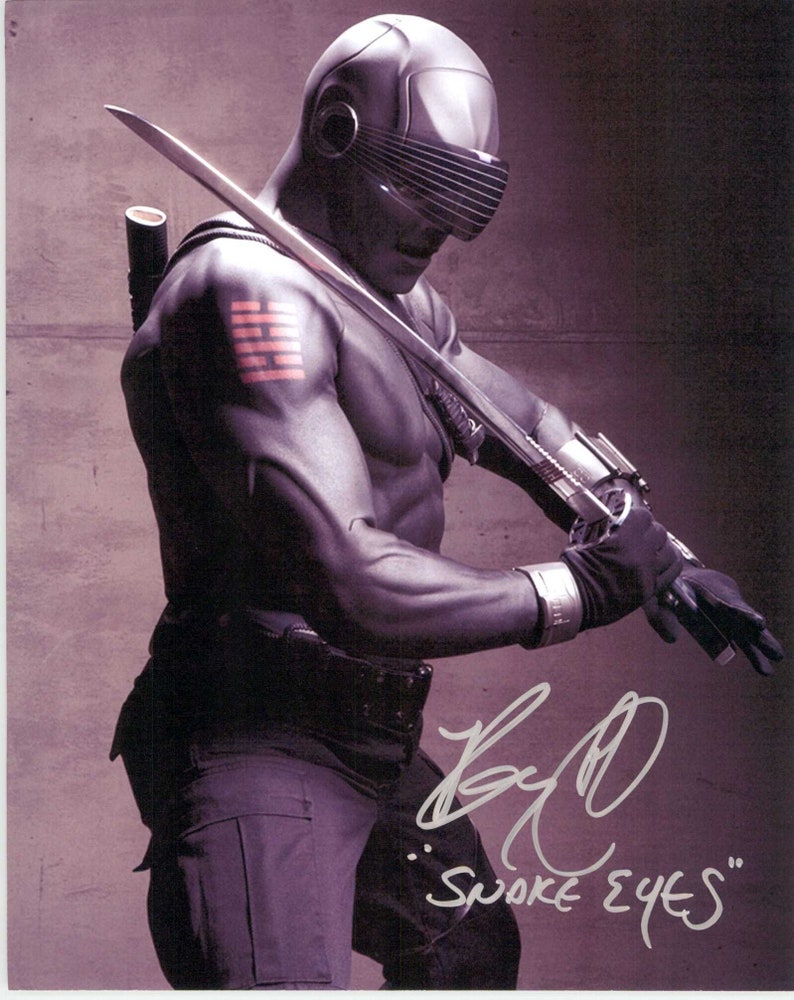 Ray Park Signed Autographed G.I. Joe