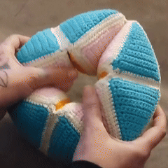 Two PDF crochet gyro toy Rubik's Cube—【Digital Pattern】