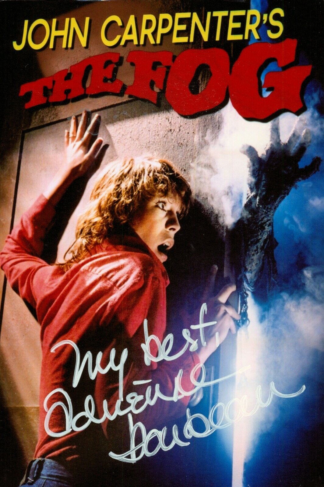 Adrienne Barbeau Signed 6x4 Photo Poster painting The Fog Escape From New York Autograph + COA