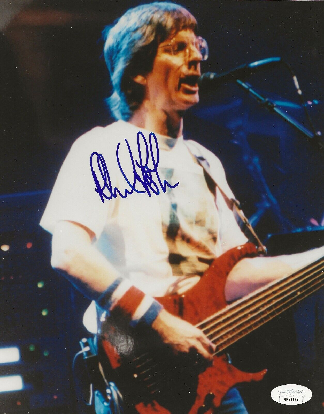 Phil Lesh of Grateful Dead REAL hand SIGNED Photo Poster painting JSA COA Autographed Musician