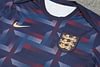 Joyfball 2024 England short sleeved pre-match training Jersey+Shorts  1:1 Thai Quality
