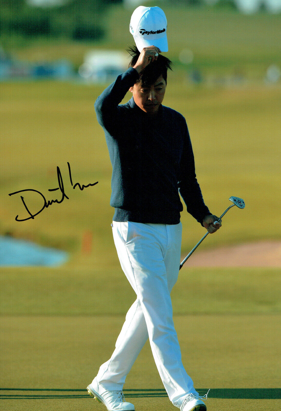 Daniel IM SIGNED American USA Golfer Autograph 12x8 Golf Photo Poster painting AFTAL COA