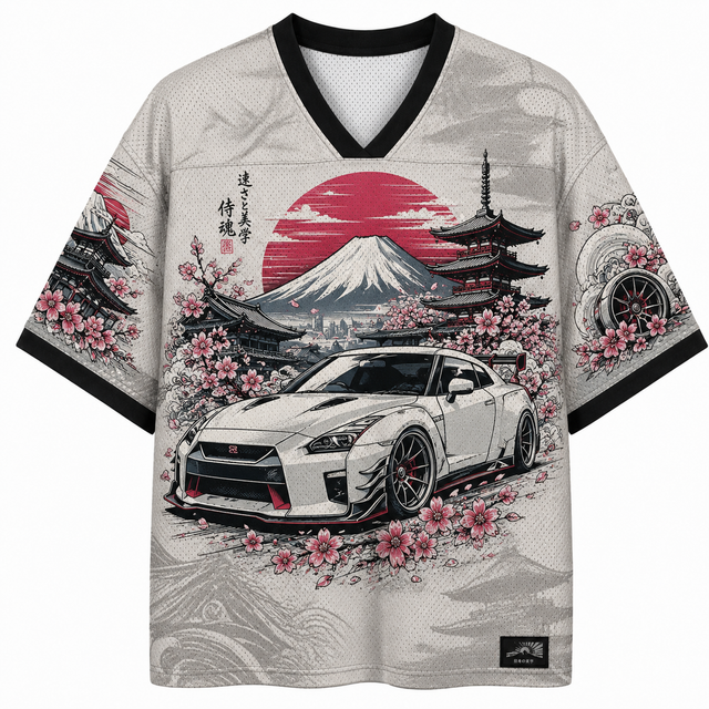 Techwear JDM Moto 27 Short Sleeve Jersey