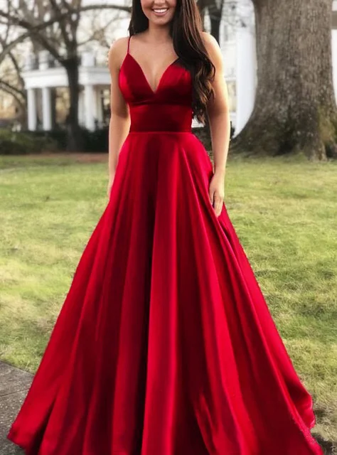 Brownm Brownm 2025 New Women's Wish Sexy V-Neck Dress Suspension Evening Dress