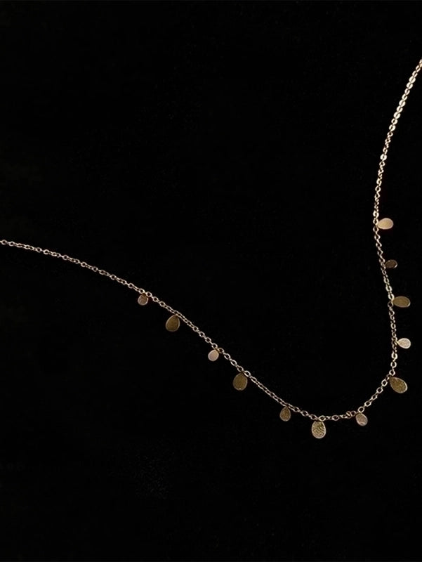 Minimalist Round Stainless Steel Necklace