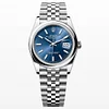 Rolex Datejust 36mm Stainless Steel on Jubilee with Blue Dial and Smooth Bezel Super clone