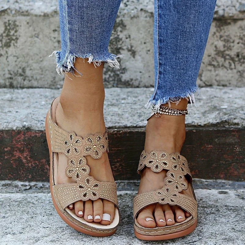 Woman Sandals Soft Bottom Summer Casual Orthopedic Bunion Correction Sandals