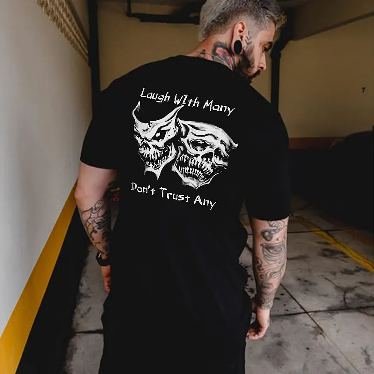 ★ SKULL SHIT × MAN WITH A MISSION Tシャツ S S-Black