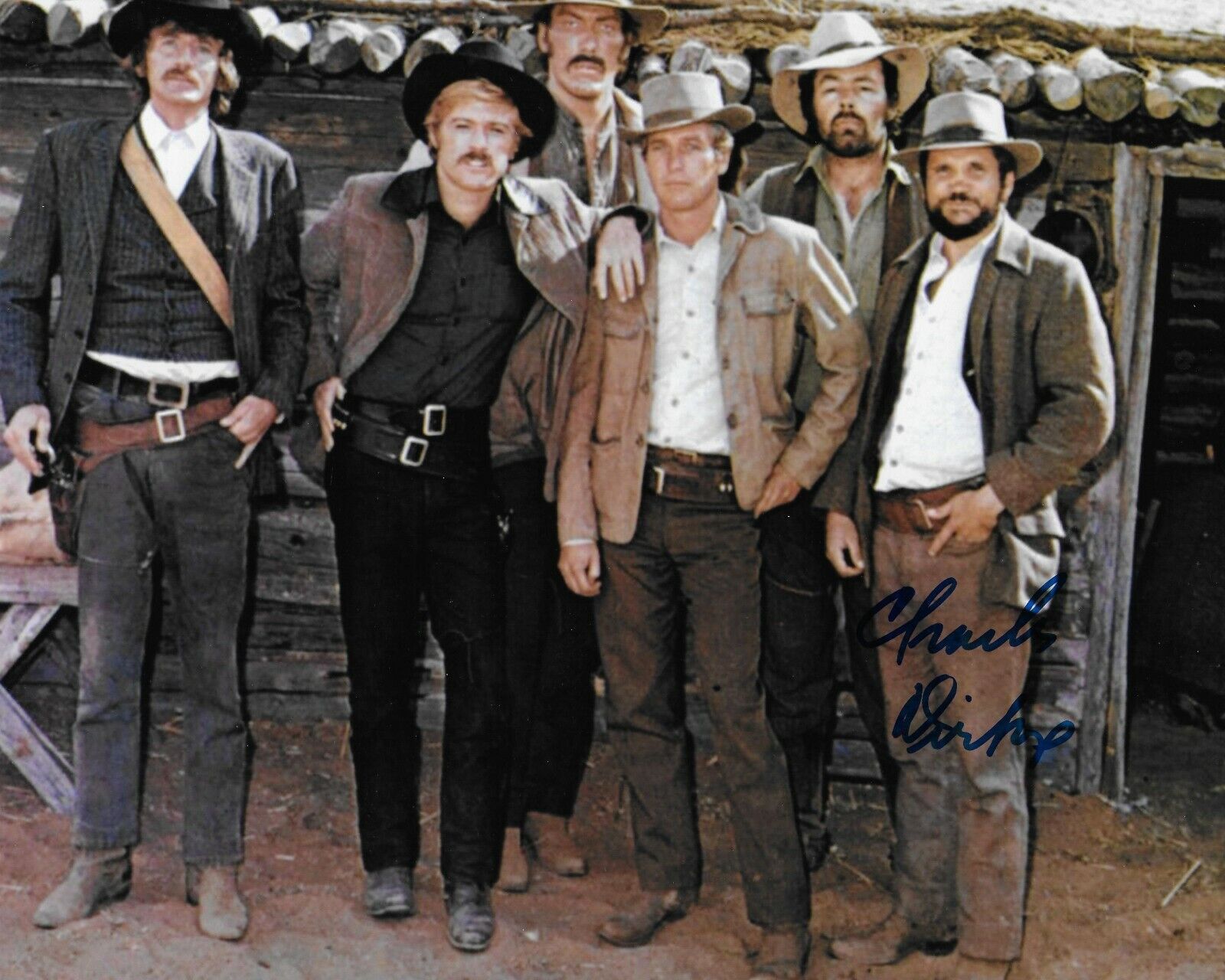 Charles Dierkop Butch Cassidy and the Sundance Kid Original Signed 8X10 Photo Poster painting #3