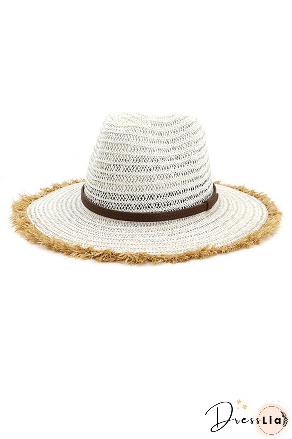 Straw Frayed Hat