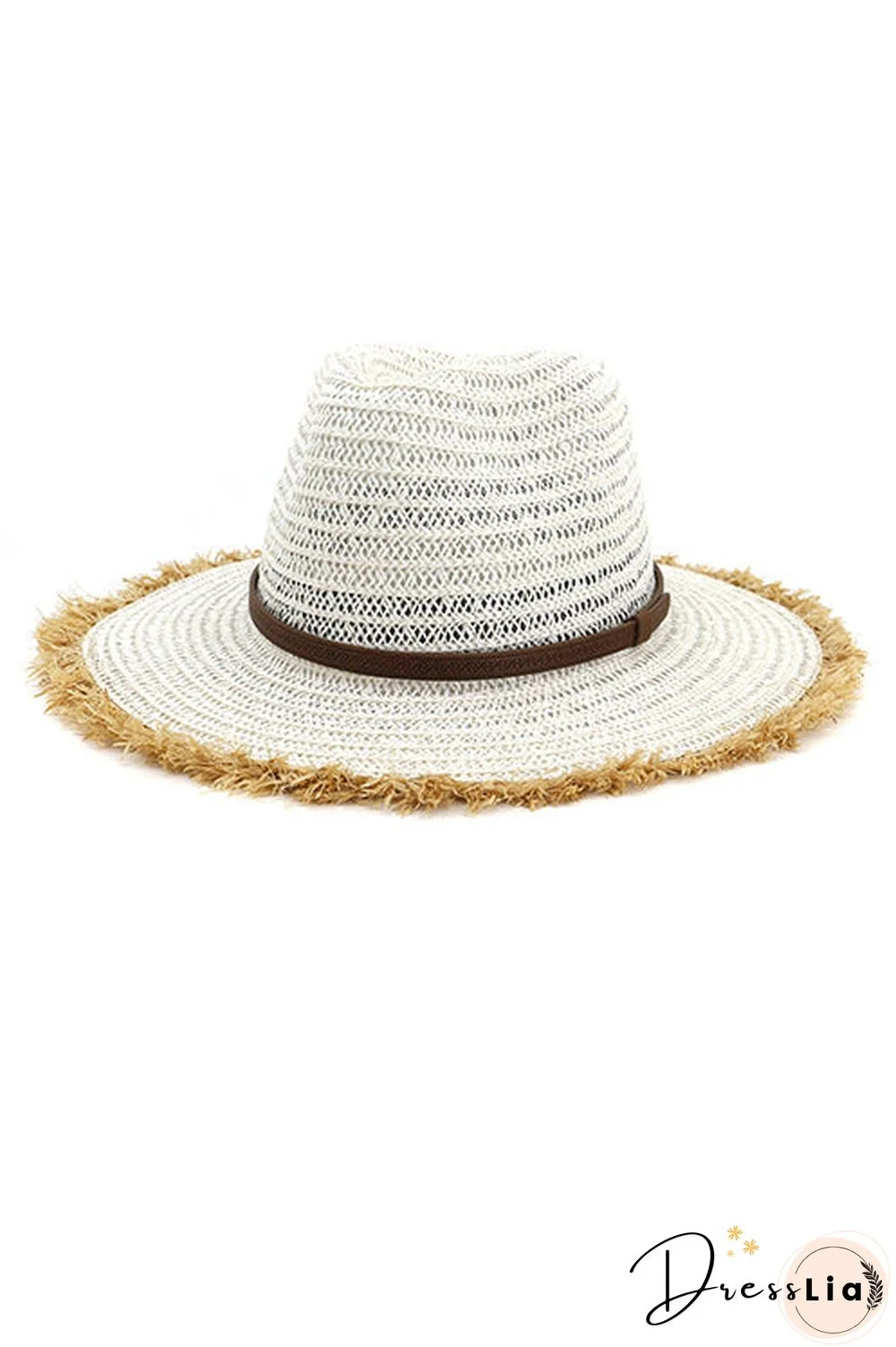 Straw Frayed Hat