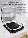 Hard Travel Carry Storage Case for TV 4K 2nd Generation Box Remote