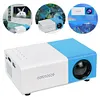 HD 1080P Mini LED Projector 1080P Home Media Player 400 Lumen 320x240 w/ Remote
