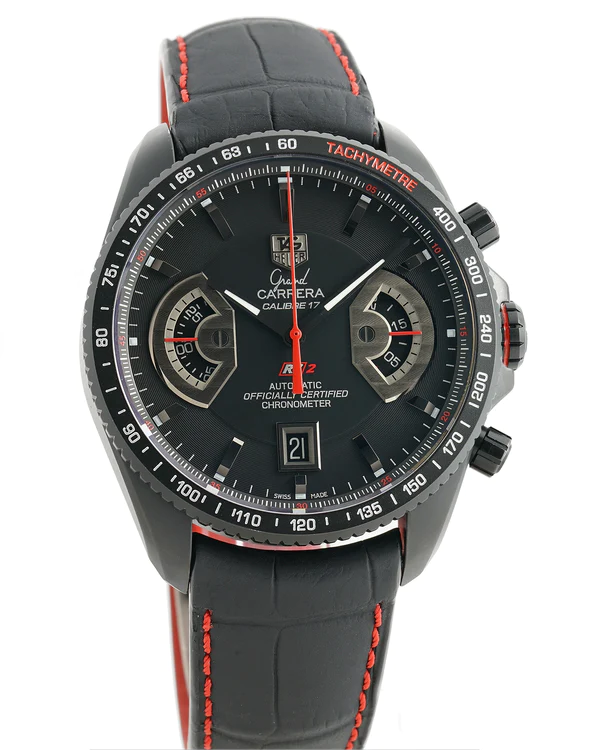 CHRONOGRAPH CALIBER 17 TITANIUM 44MM BLACK DIAL CIRCA 2012