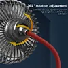 Auto Air Circulator 3 Gear Portable Ventilation Fan Rear Seat Fan for Auto Truck