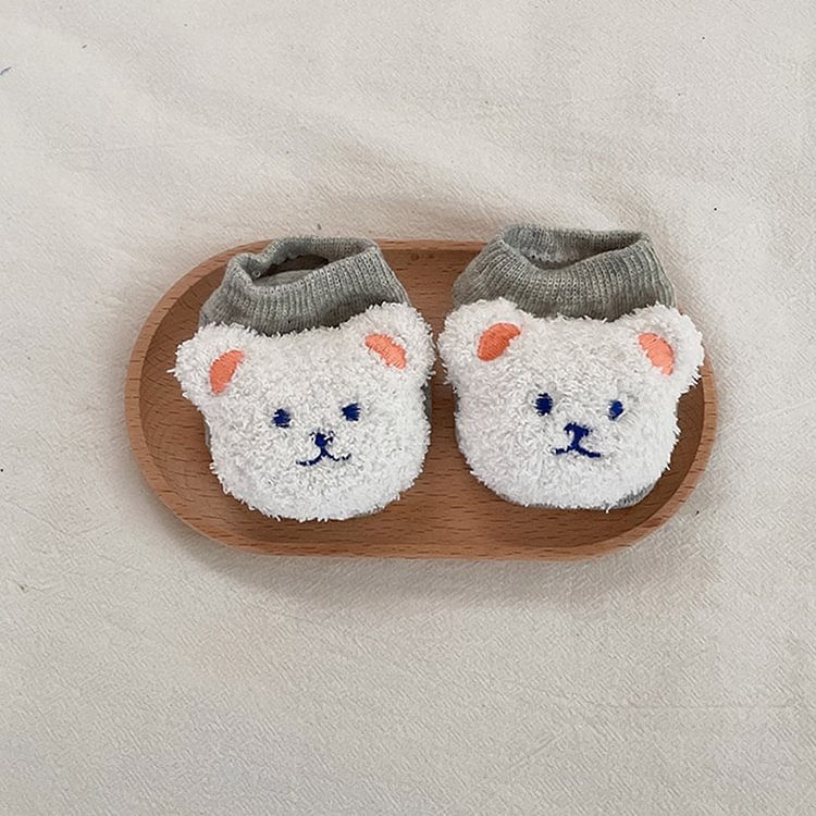 Baby Sherpa Bear Socks