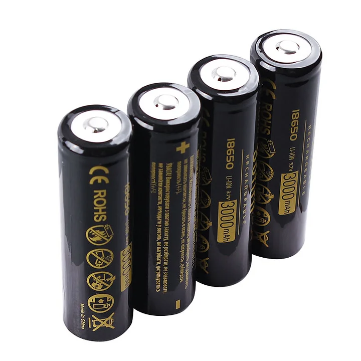 3000mAh 18650 Batteries