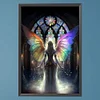 (40*60cm)DIY Round Partial AB Drill Diamond Painting - Angel Girl