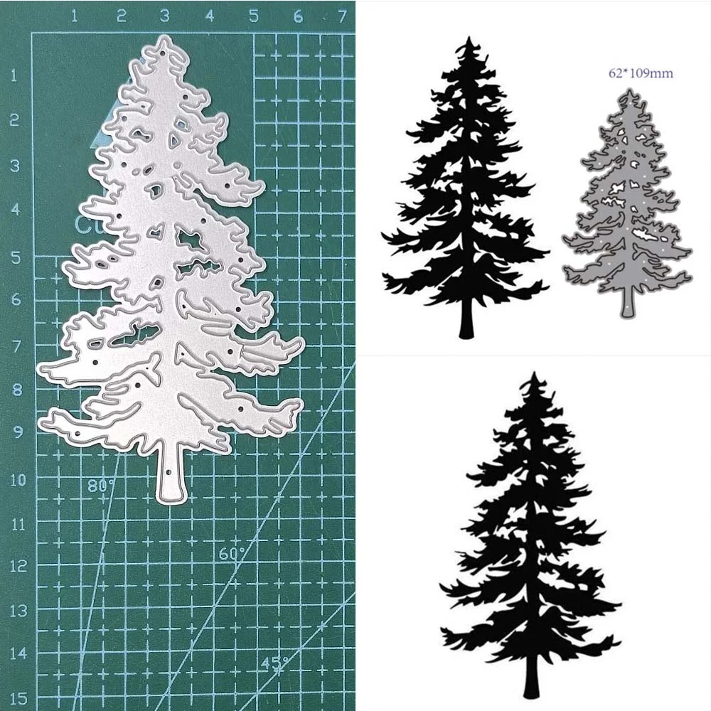 Nigikala tree Metal Cutting Dies DIY Scrapbooking Decor Card Making Embossing Craft Album Paper Stencil