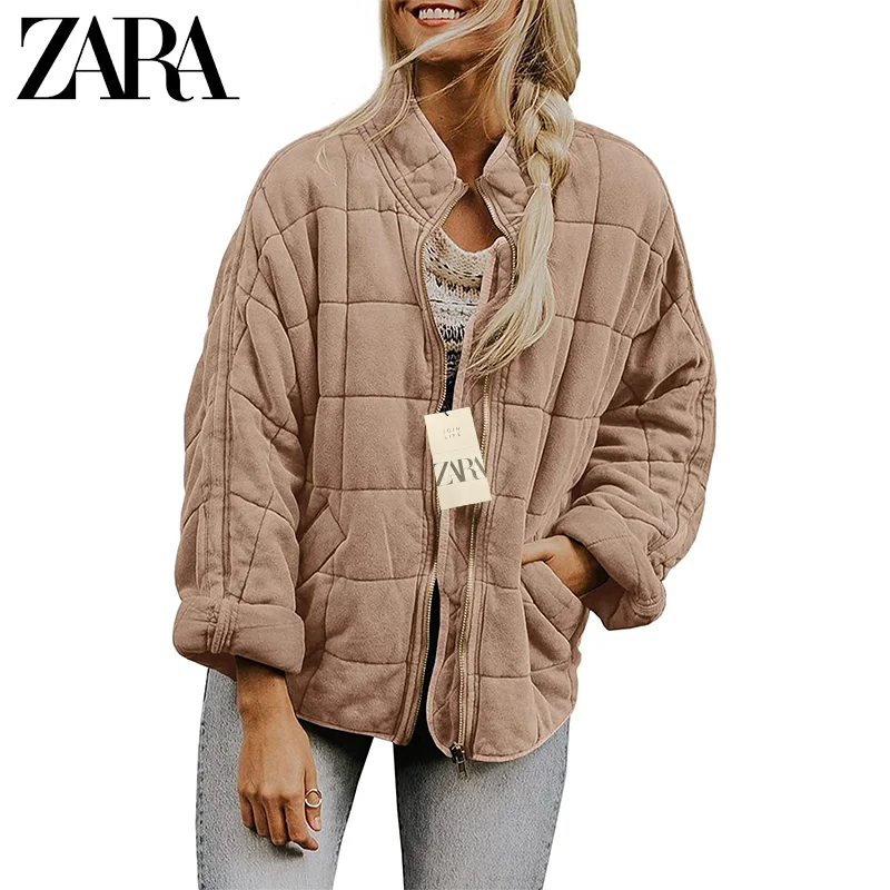 ZARA Nova blusa de manga comprida folgada